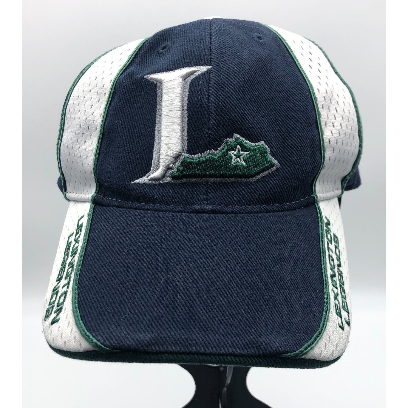 Lexington Legends Ball Cap Hat Green Blue Mesh Strapback Osfa 47 Twins Ky